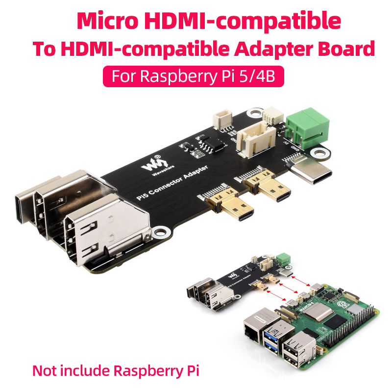 Argon One V3 M.2 Nvme Case - Adattatore multifunzionale Micro HDMI compatibile con