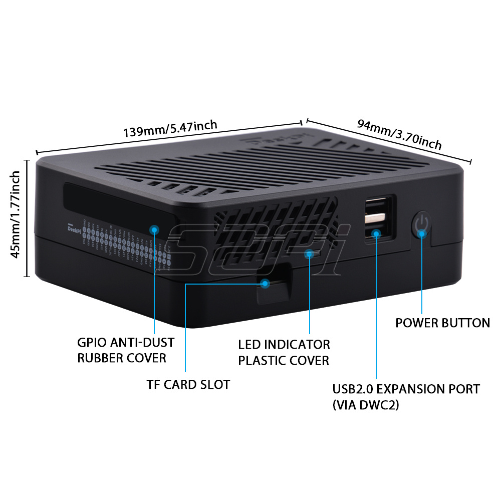 Custodia NAS DeskPi Lite 52Pi  - Argon One V3 M.2 Nvme Case recensione e prezzo