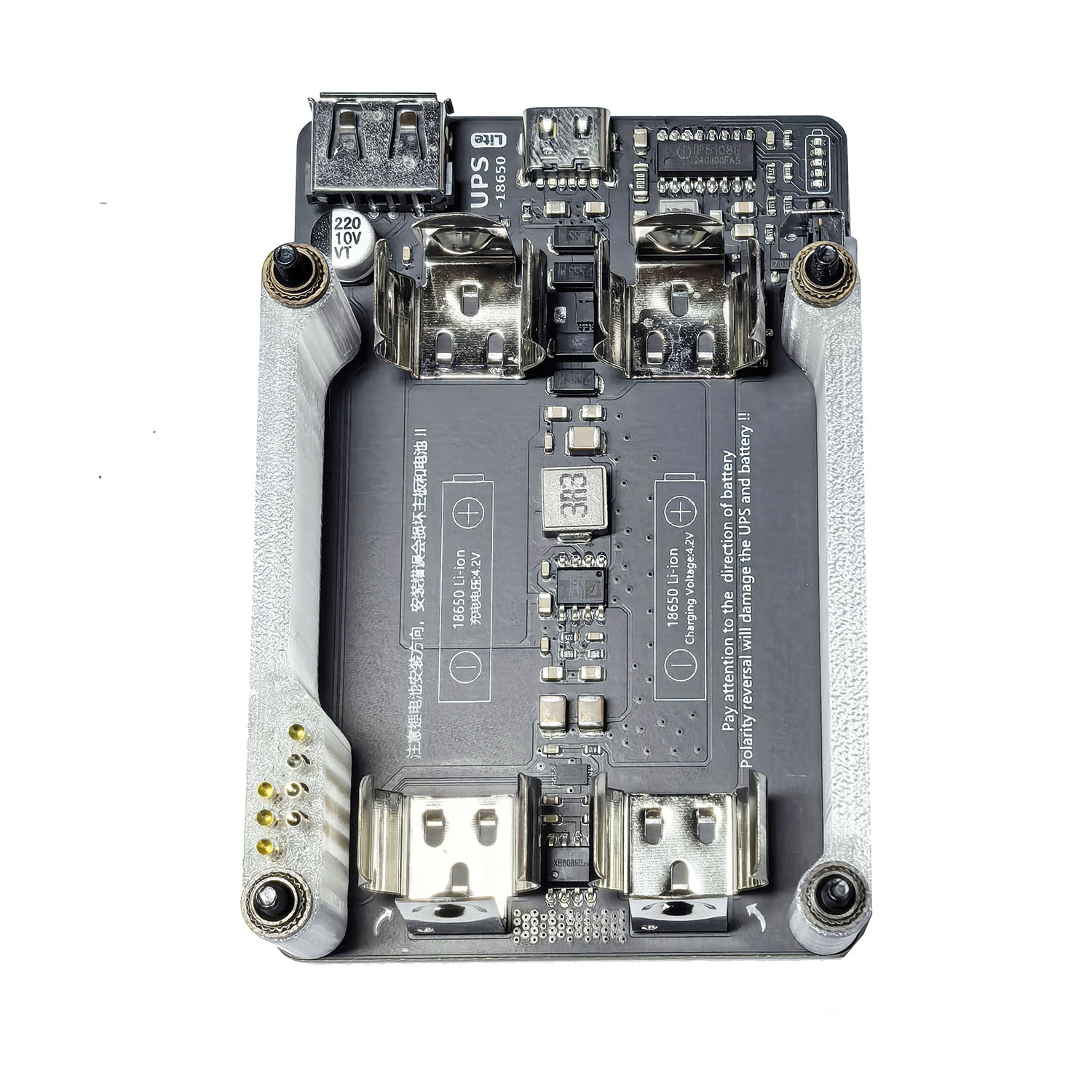 Raspberry Pi 4B 3B+ 3B 5V 3A U - Raspberry Pi Uninterrupted Power Supply Ups 18650 recensione e prezzo
