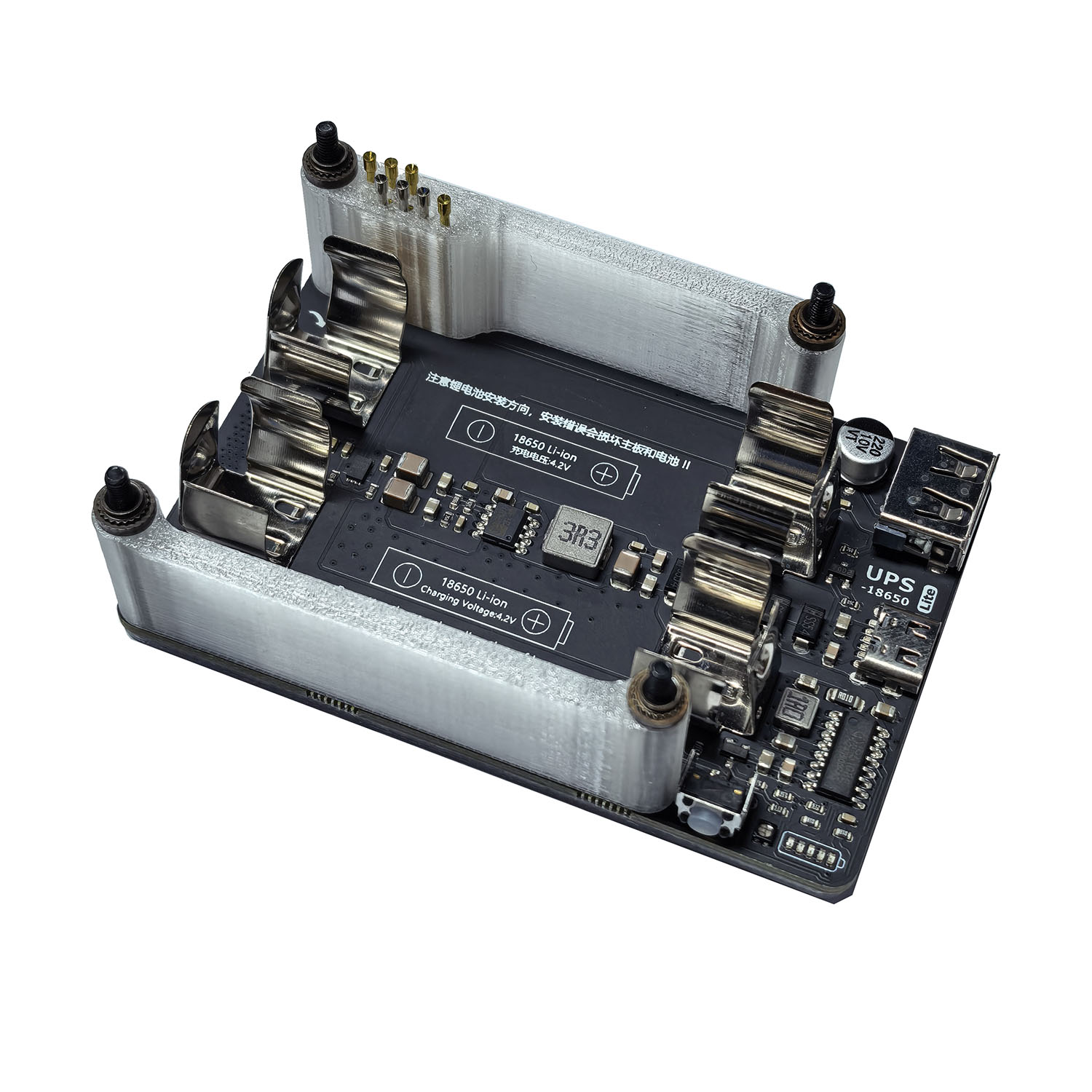 Raspberry Pi 4B 3B+ 3B 5V 3A U - Raspberry Pi Uninterrupted Power Supply Ups 18650 recensione e prezzo