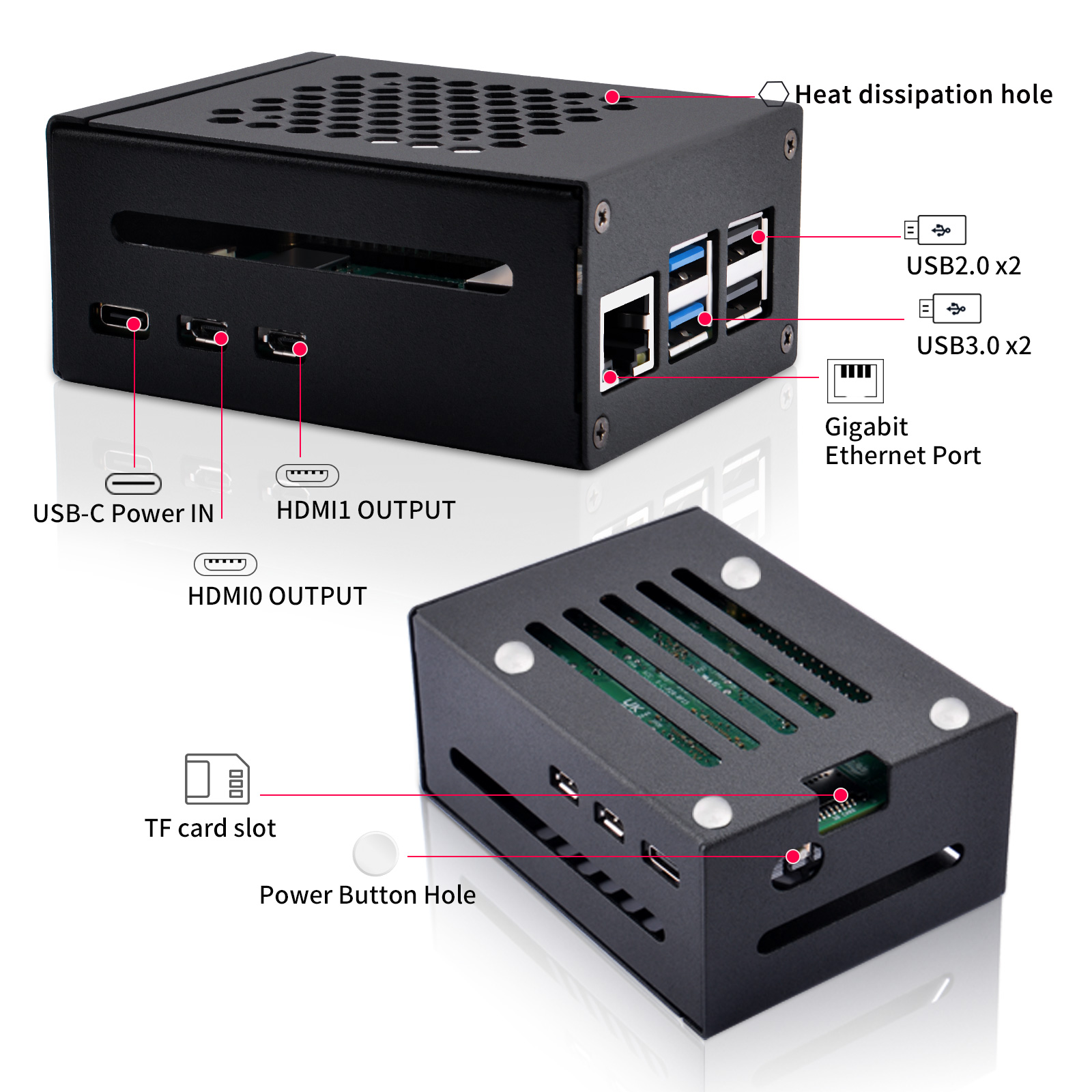 Custodia in metallo Raspberry  - Argon One V3 M.2 Nvme Case recensione e prezzo